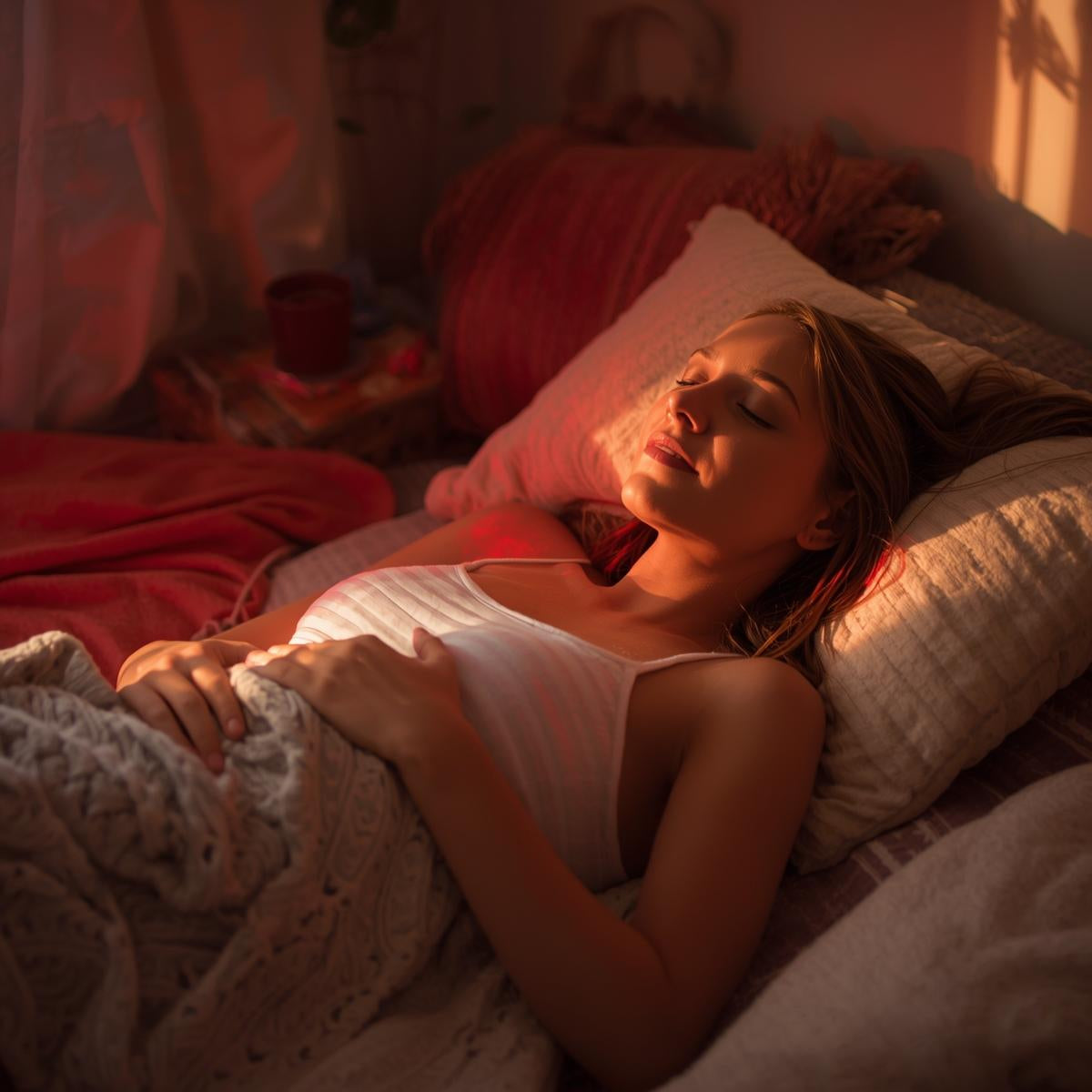 postpartum recovery supported by red light therapy