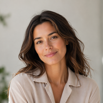 Healthy woman representing evidence-based red light therapy research for women's health, fertility, menstrual pain, postpartum recovery, and overall wellness
