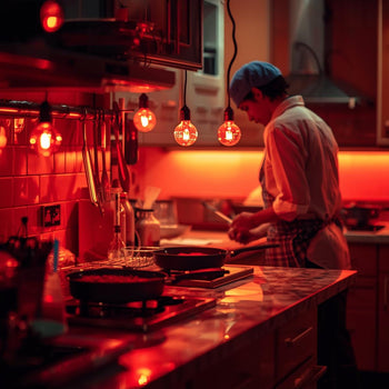 red light therapy for burns, cuts, and skin injuries