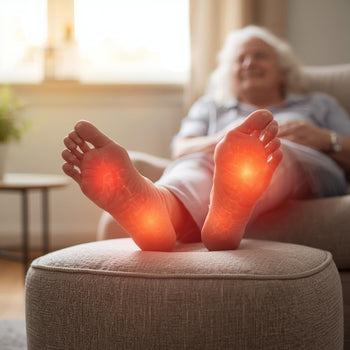 Red light therapy  supporting healing of diabetic wounds