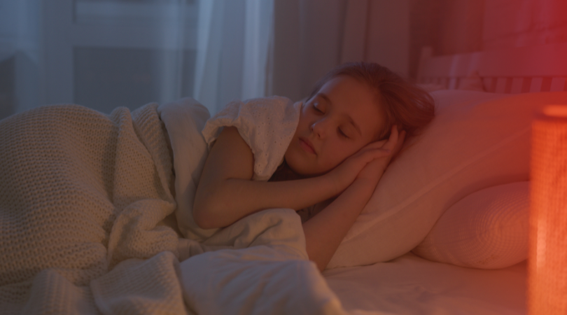 red light therapy sleep and HRV improvement