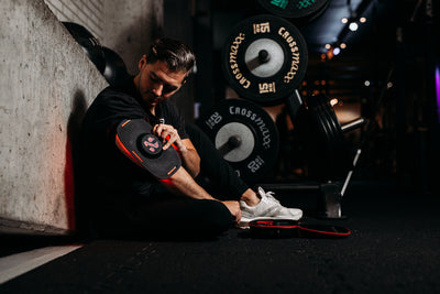a man working out with his Lumaflex